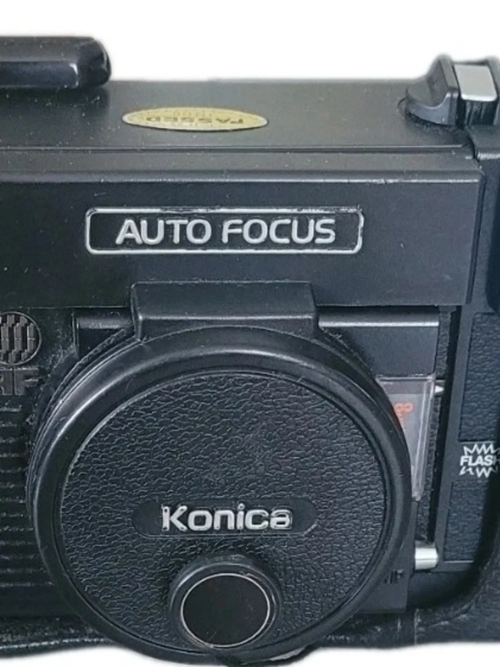 Konica C35 EF D Hexanon 38mm f2.8 point&shoot Film Camera,  Case included